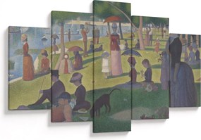 Tablou - Georges Seurat, A Sunday on La Grande Jatte, reproducere (150x105 cm)