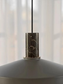 Lustra Design Modern, Metal, Marmura, Elvas maro deschis