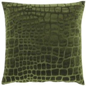Perna decorativa de catifea NANOU 45x45 cm, verde