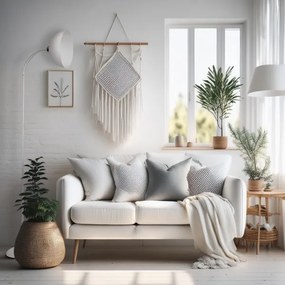 Lampă de podea ZACK 1xE27/15W/230V albă