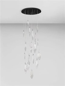 Lustra LED XXL suspendata design decorativ SERIQ D-81cm