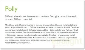 Lampadar, lampa de podea POLLY PT2 Nero 061139