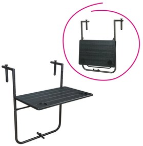 Masă balcon Unisource (negru) . 1116540