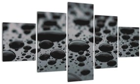 Tablou cu picături de apă (125x70 cm), în 40 de alte dimensiuni noi