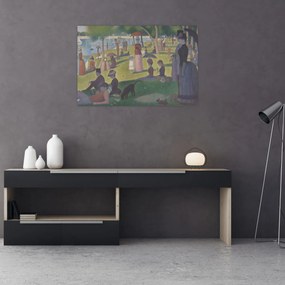 Tablou - Georges Seurat, A Sunday on La Grande Jatte, reproducere (90x60 cm)