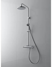 Set de duș cu baterie termostatică LAUFEN HF500957100600 CITYPRO crom