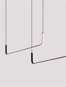 Lustra LED suspendata stil minimalist liniar STRITA L-165cm