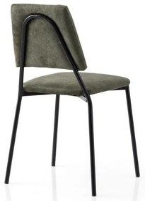 Set de scaune de sufragerie Lima Anthracite andBlack, 2 buc.