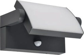 Aplică LED de exterior cu senzor Brilagi ANKLE LED/18W/230V 3000K IP65