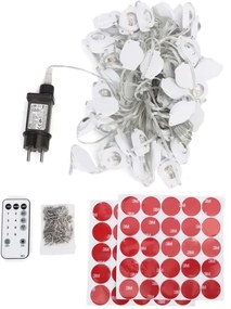 Aigostar - Instalație luminoasă de Crăciun LED dimmabilă pentru exterior 50xLED/8 funcții 20m IP44 multicolor + telecomandă