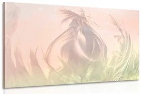 Tablou copacii abstracți în pădure