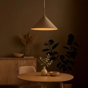 Lustră pe cablu CAPITAL 1xGX53/15W/230V Ø 46 cm taupe