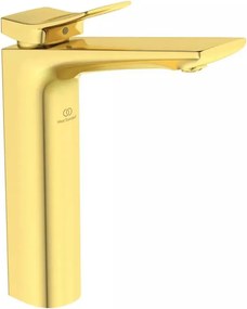 Baterie lavoar inalta Ideal Standard Atelier Conca auriu periat cu ventil Pop-Up
