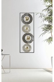 Decorațiune metalică pentru perete Mauro Ferretti Ring, 31 x 89,5 cm