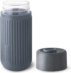 Cană de voiaj gri închis din sticlă 340 ml – Black + Blum