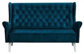 Canapea 2 locuri albastru inchis Carmen