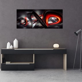 Tablou abstracție (120x50 cm)