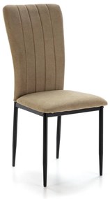 Scaune de dining kaki 4 buc. Holly – Marckeric