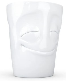 Cană cu toartă din porțelan 58products, 350 ml, alb