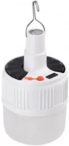 Zaparkorun Lampă solară portabilă multifuncțională de camping cu lampă fluorescentă