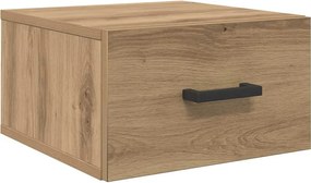 vidaXL Dulap de noapte stejar artizanal 35 x 35 x 20 cm Lemn compozit