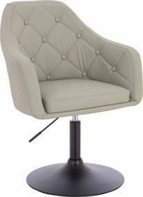 HR831N Scaun Culoare in Piele Ecologica Premium Soft cu Bază Neagră