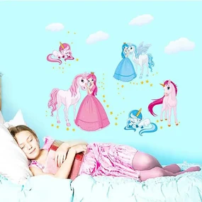 Sticker perete Unicorns