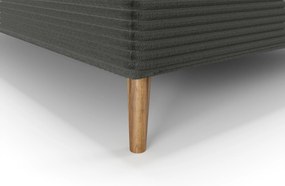 Pat de o persoană 120 cm Napoli Bonell (verde închis) (cu somieră, cu sp. depozitare). 1082440