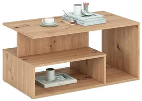 Măsuță de cafea Bardia, stejar artisan