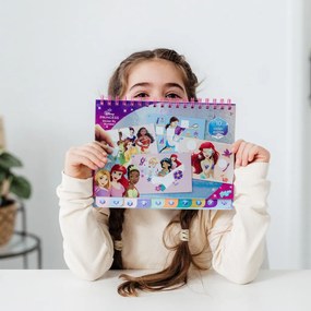 Prințesele Disney Sprinkle Party Set de autocolante puzzle și de colorat
