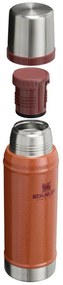 Stanley Thermos Legendary Classic 750 ml argilă Hammertone, 0,75 l
