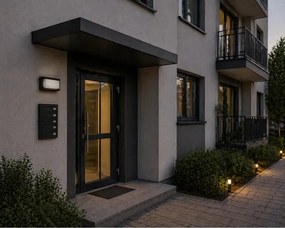 Aplică de exterior ARAGO 1xE27/60W/230V IP54 negru