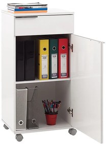 Dulap mobil Chad, Pako World, Alb, 50x40x100 cm