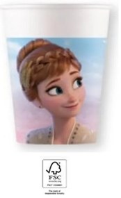 Disney Regatul de gheață Wind pahar din hârtie set de 8, 200 ml, FSC