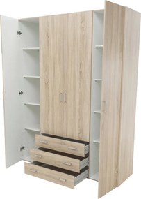 Dulap, 4 uşi, stejar sonoma, GWEN 70429