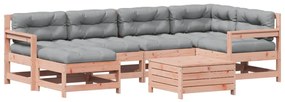 3250946 vidaXL Set mobilier de grădină cu perne, 7 piese, lemn masiv douglas