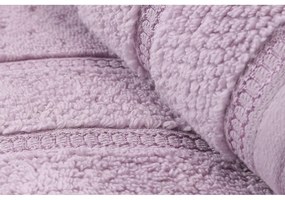 Set 2 prosoape din bumbac Foutastic Arella, 50 x 90 cm, violet