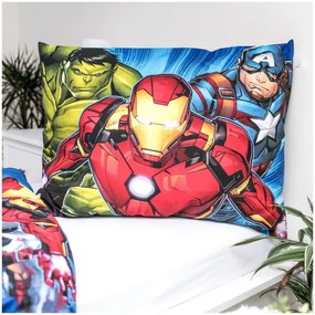 Avengers Brands set de lenjerie 140×200cm, 70×90 cm