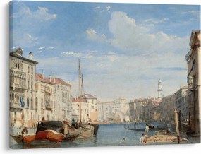 Tablou - Richard Parkes Bonington, The Grand Canal, reproducere (70x50 cm)