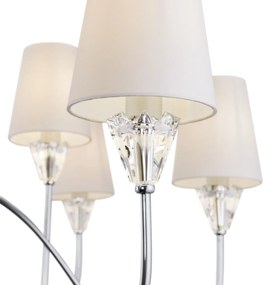 Candelabru elegant cu 12 brate FLORERO MYMOD078PL-12CH