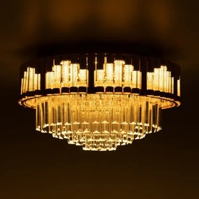 BRILAGI - Plafonieră LED reglabilă CROWN LED/41W/230V Ø 48 cm aurie + telecomandă