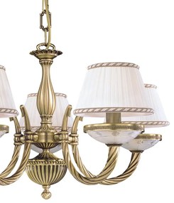 Candelabru din alama 5 brate design italian 4660