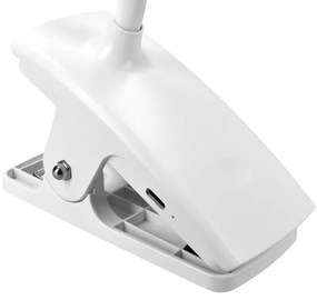 Lampă LED flexibilă dimabilă cu clemă Solight WO3001-W LED/2W/5V 3000/4000/6500K alb