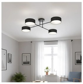 Lustră aplicată MAGA 4xE14/10W/230V neagră