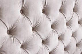 Pat elegant tapitat cu catifea sampanie, Paris 180x200cm A-6543105 VC