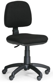 Scaun de lucru Milano fără cotiere, negru