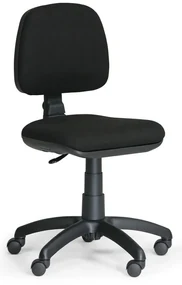 Scaun de lucru Milano fără cotiere, negru