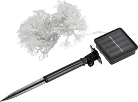 Instalație LED RGB solară 50xLED/0,12W/1,2V 1xAA IP44 600 mAh