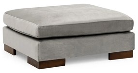 Canapea de colț Tulip Corner Right With Pouf - Light Grey