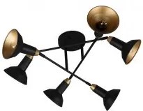 Plafoniera vintage 6 becuri E14 Roxie 611900632 Trio